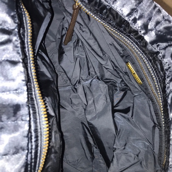 Large MIU MIU Royal Blue Quilted Nylon Tote Bag😘 - Picture 6 of 8